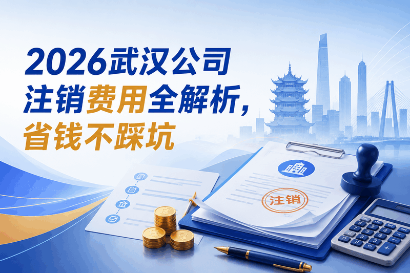 2026武汉公司注销费用全解析，省钱不踩坑