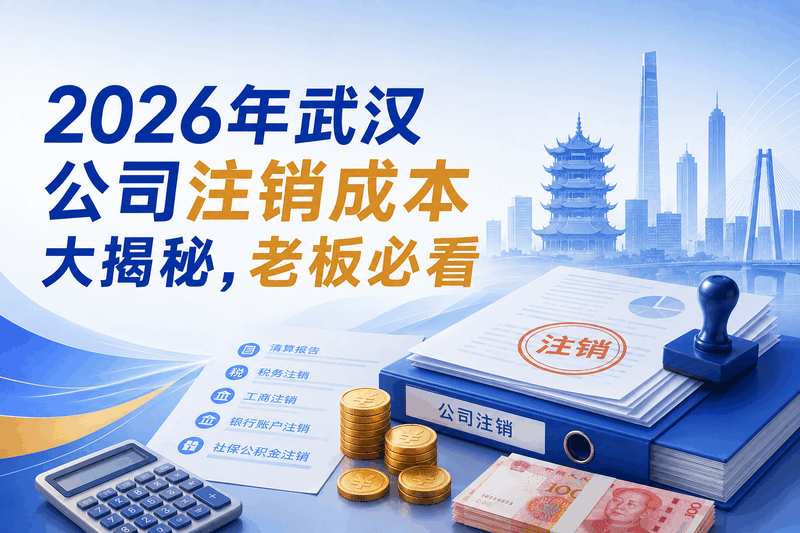 2026武汉公司注销费用揭秘，老板必看的省钱避坑指南