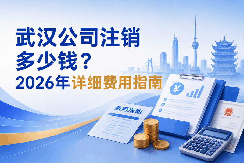 武汉公司注销费用明细（2026年最新指南）