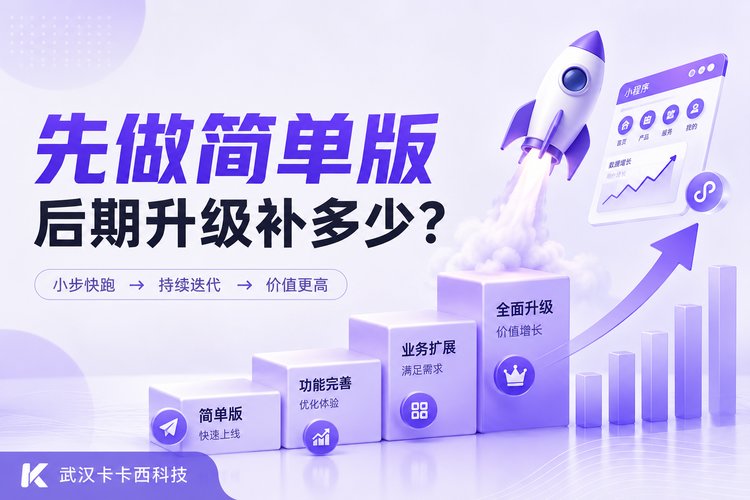 先做MVP再升级功能,后期要补多少钱才合理?