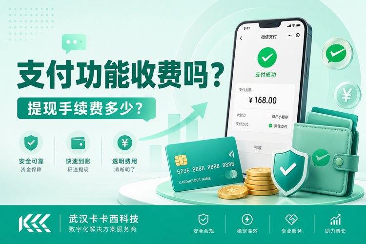 支付功能开通收费吗？提现手续费多少？