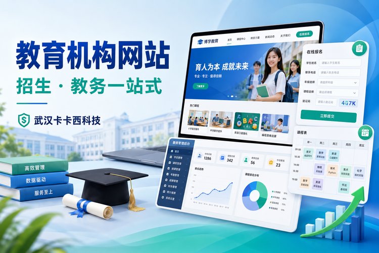 教育机构网站建设指南：从招生到教务管理一站式解决