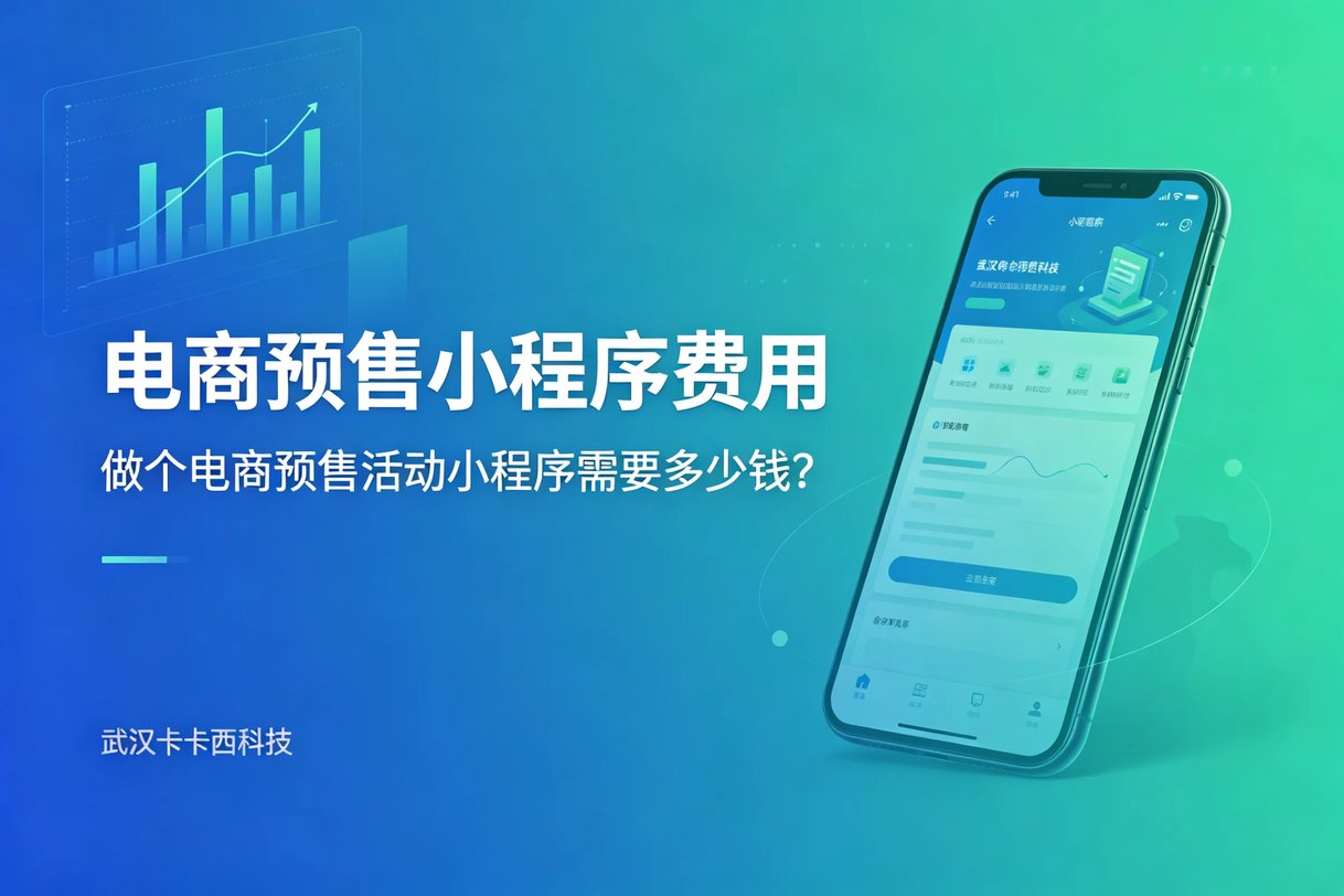 做个电商预售活动小程序需要多少钱?
