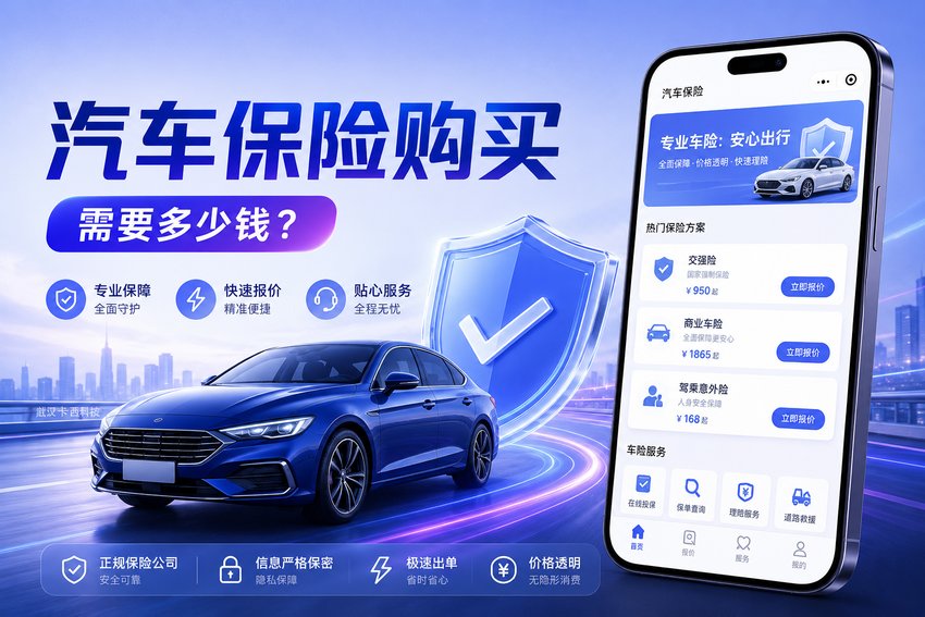 做个汽车保险购买小程序需要多少钱？