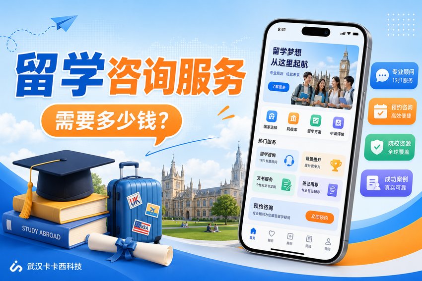 做个留学咨询服务小程序需要多少钱？