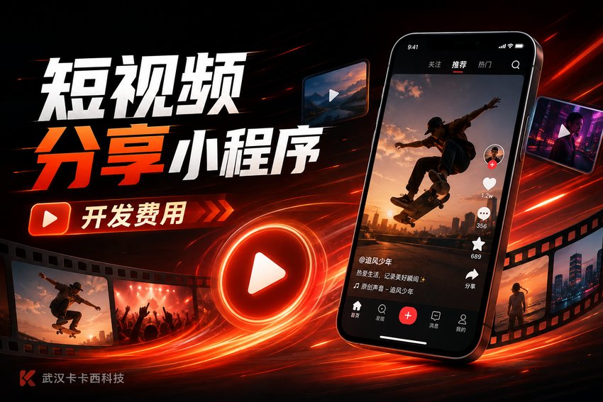 做个视频短片分享小程序需要多少钱?