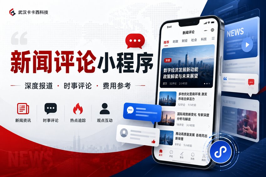 做个新闻时事深度报道与评论小程序需要多少钱?