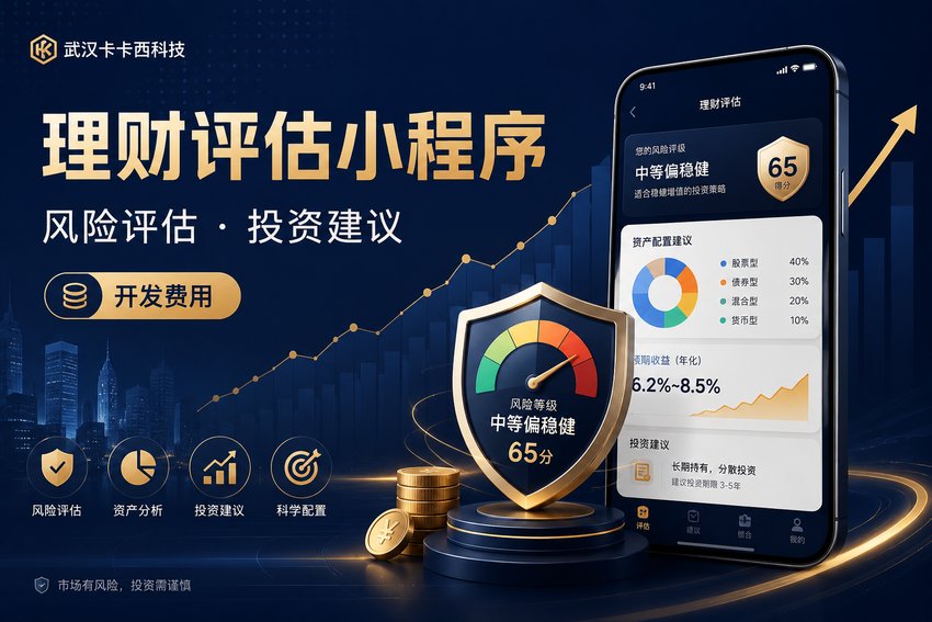 做个金融理财风险评估与投资建议小程序需要多少钱?