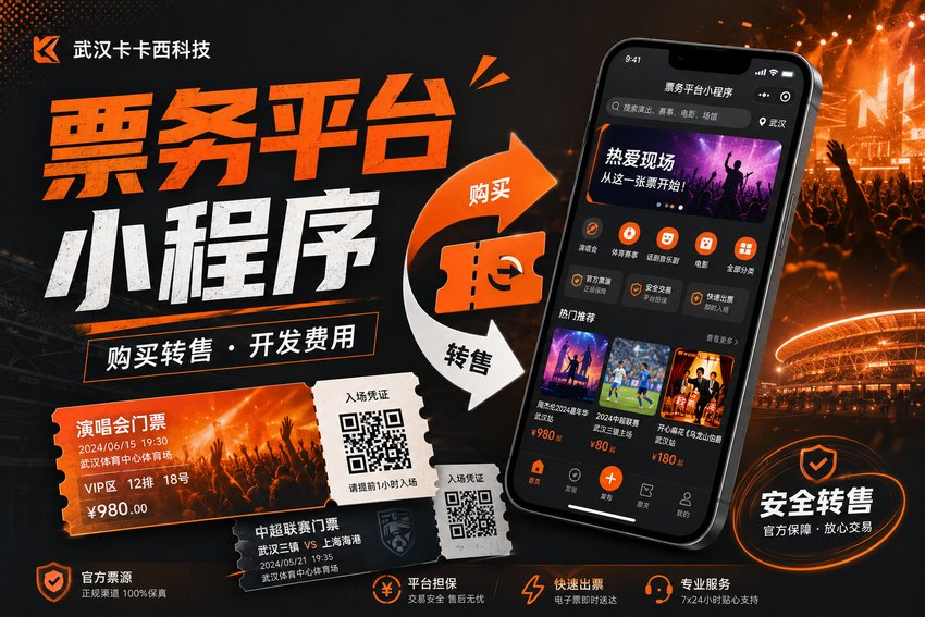 做个票务购买与转售平台小程序需要多少钱?