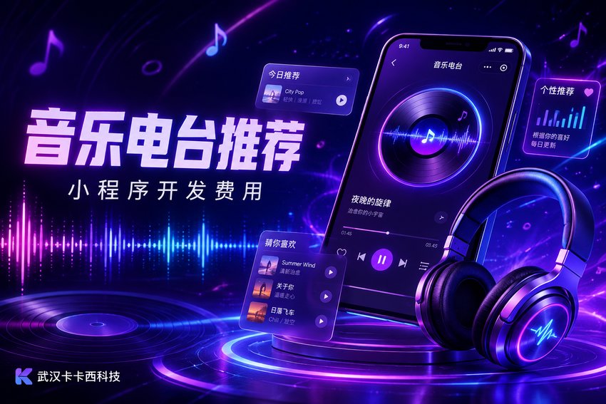 做个音乐电台与歌曲推荐小程序需要多少钱?