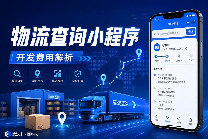 做个物流查询小程序需要多少钱?