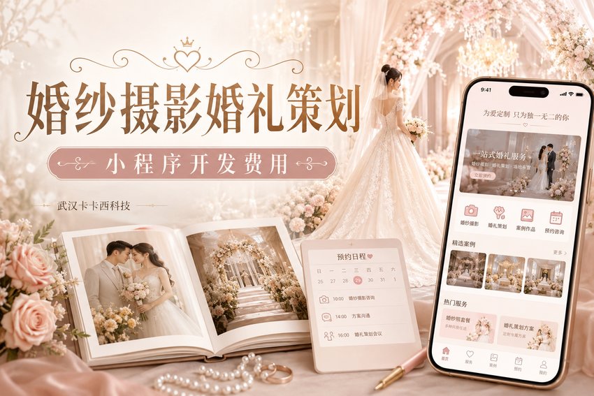 做个婚纱摄影婚礼策划小程序需要多少钱？
