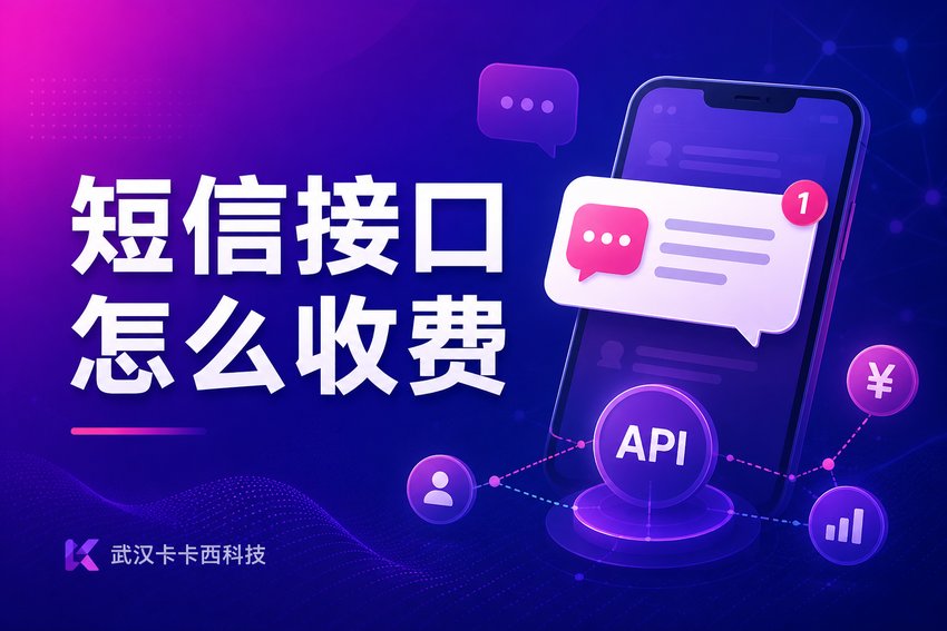 小程序短信接口怎么收费？