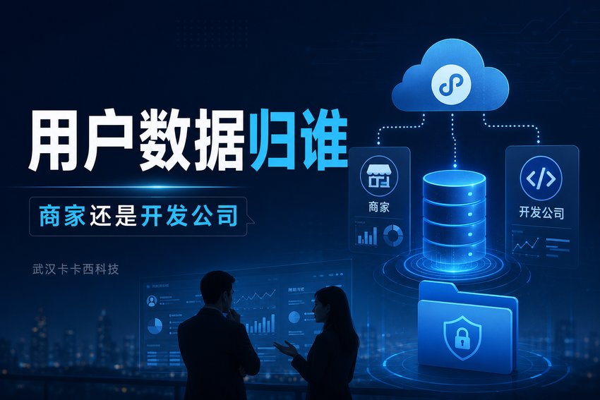 小程序用户数据属于商家还是开发公司?数据归属应该怎么约定?