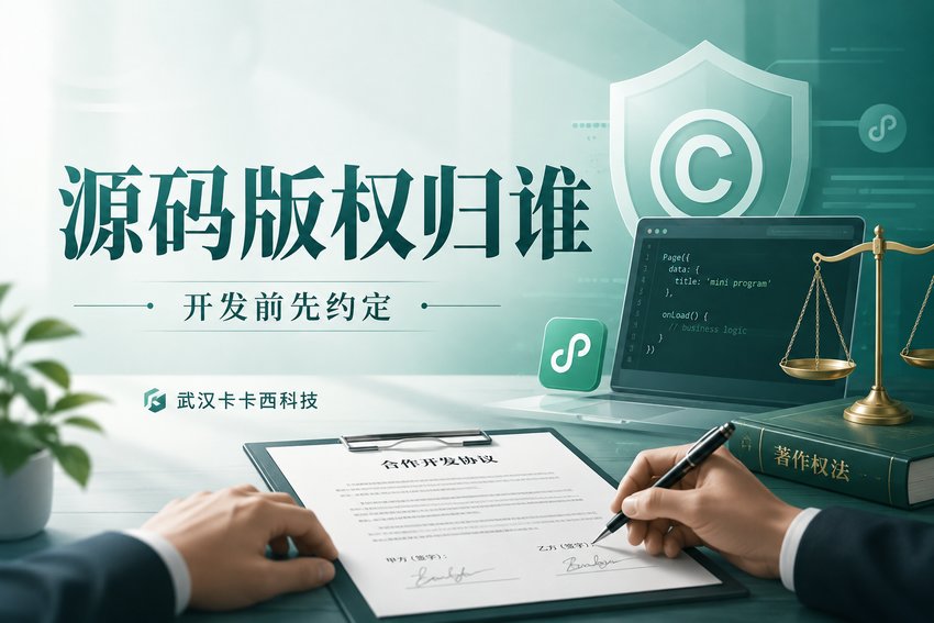 小程序源码版权一般属于谁?开发前应该怎么约定?