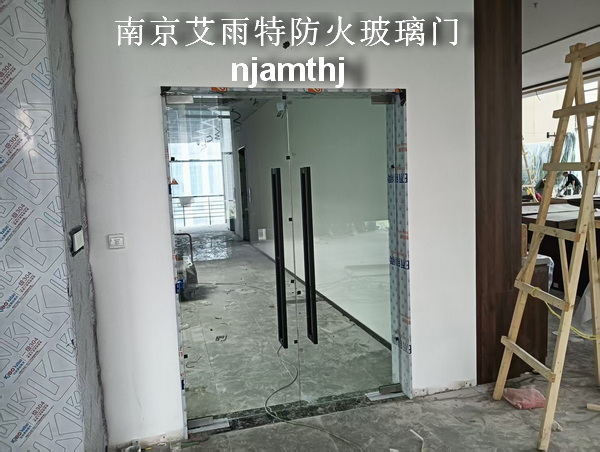 南京钢化玻璃门